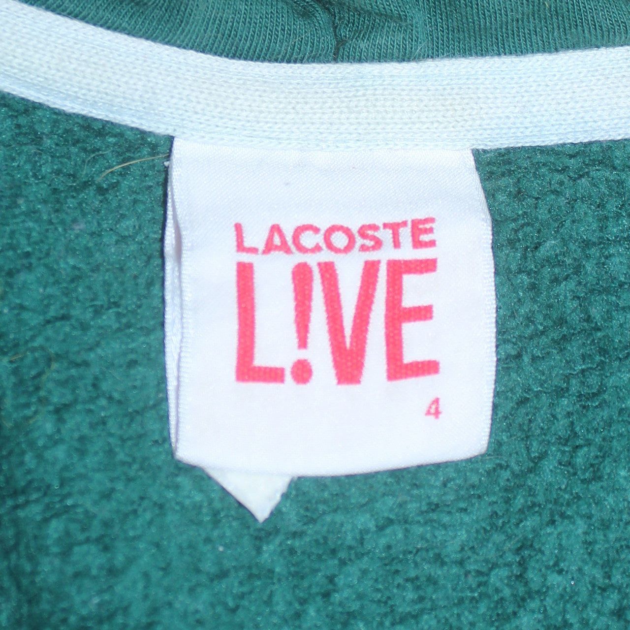 Sweat à capuche zippé Lacoste (L)