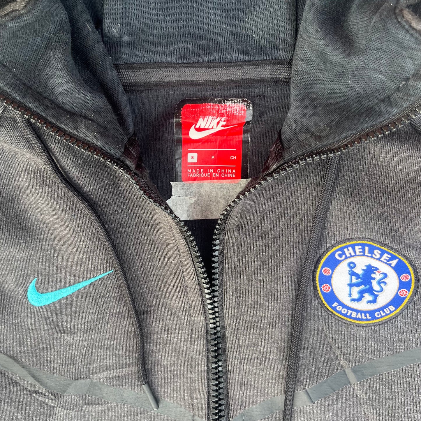 Sweat à capuche Nike Chelsea entièrement zippé (M)