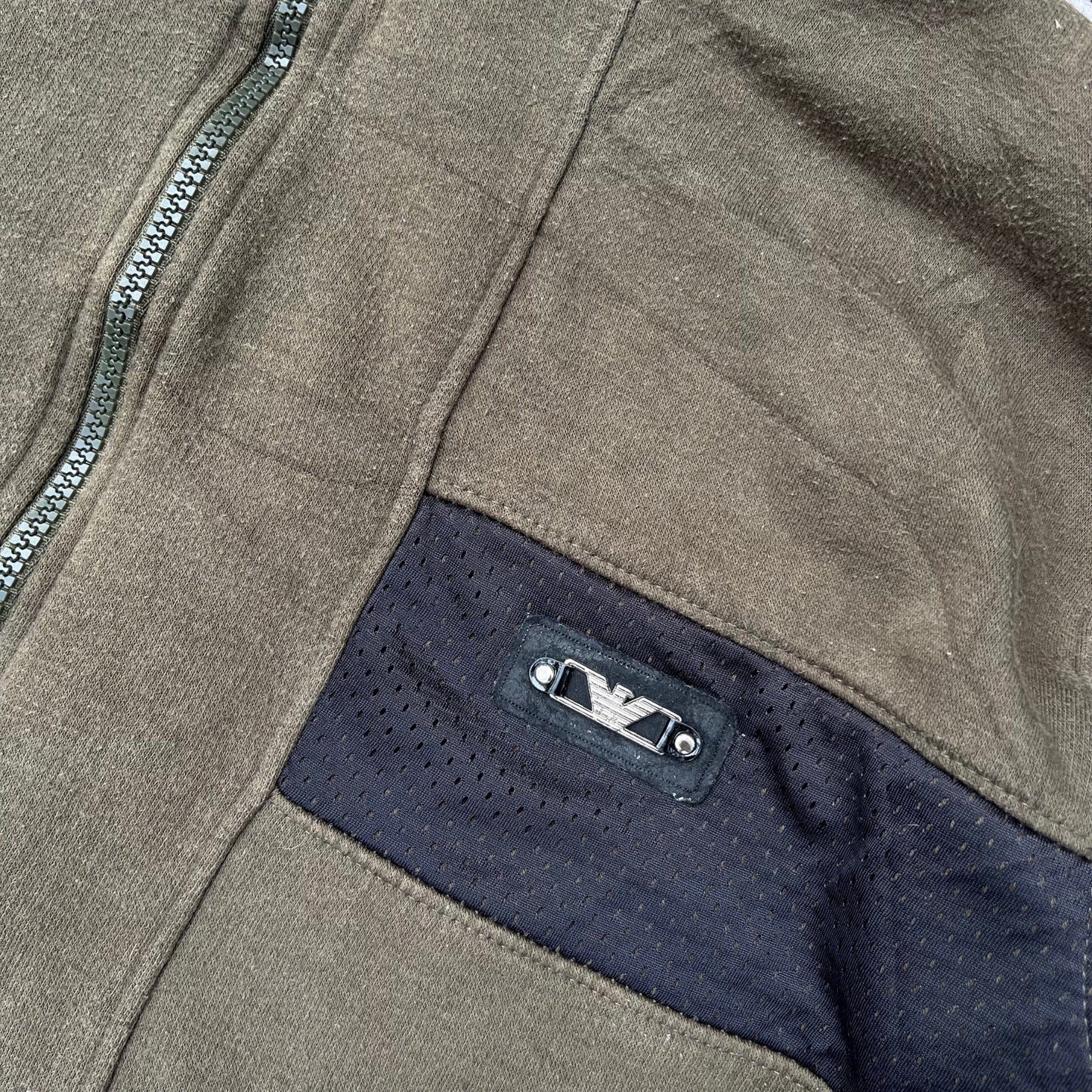 Sweat à capuche zippé Armani Jeans (M)