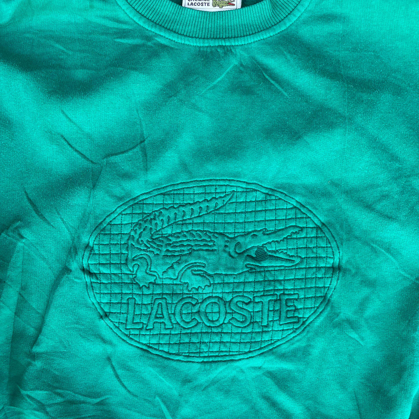 Lacoste Spellout Crewneck Pullover (S)