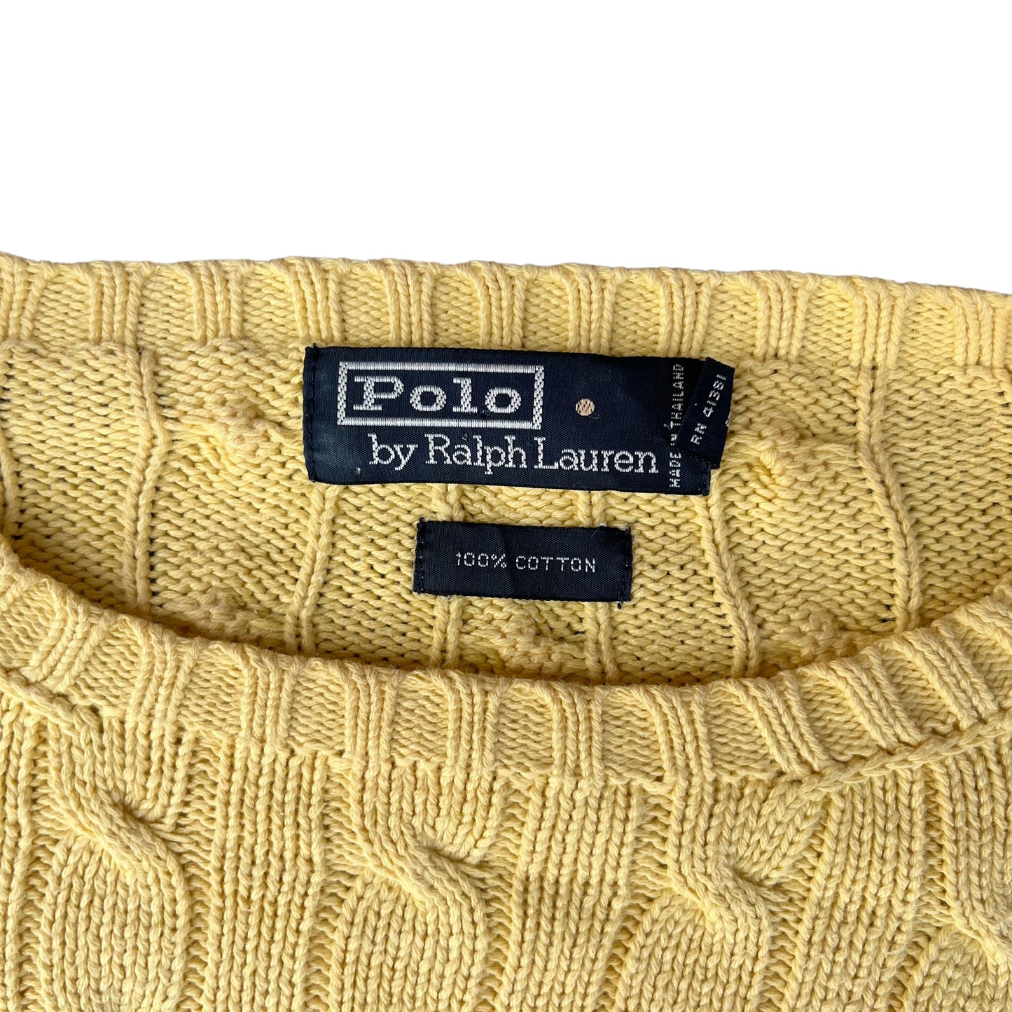 Pull en tricot Ralph Lauren (XL)