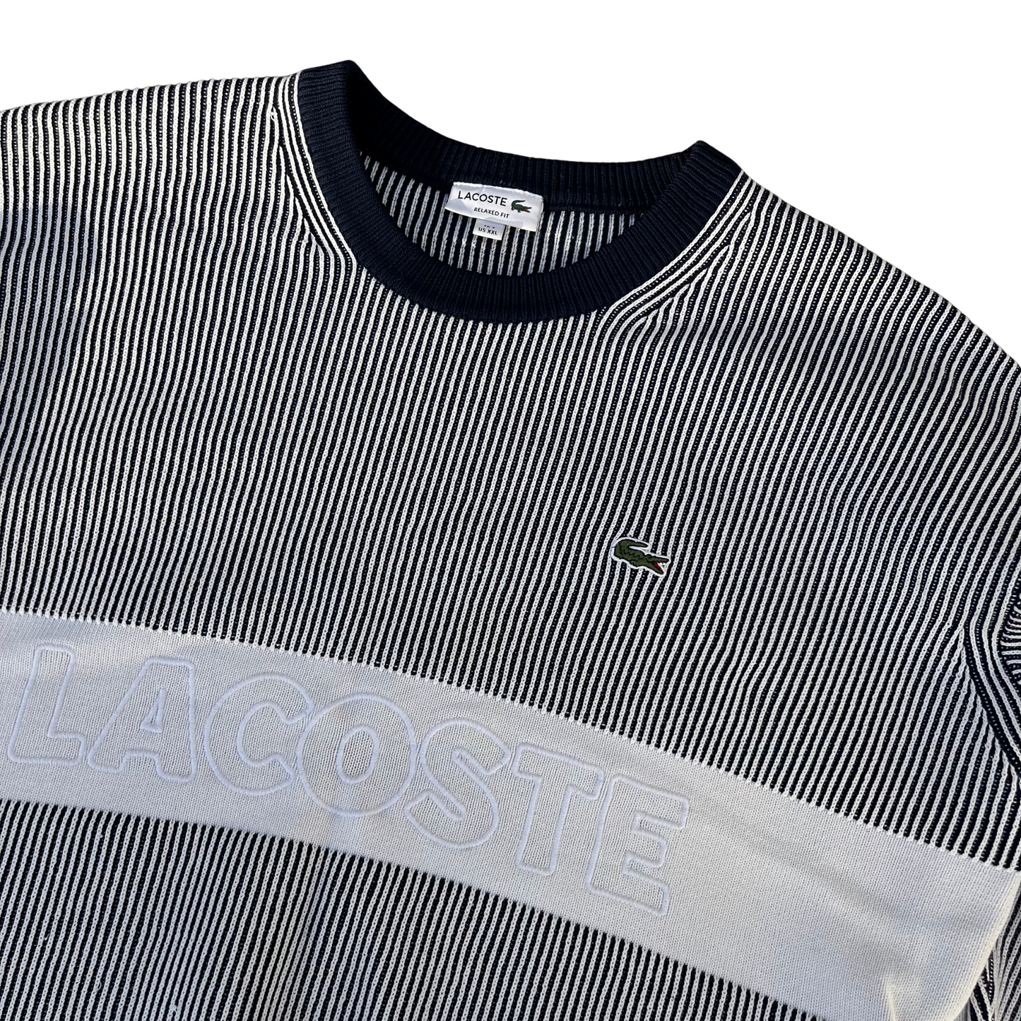 Lacoste Spellout Knit Sweater (L)