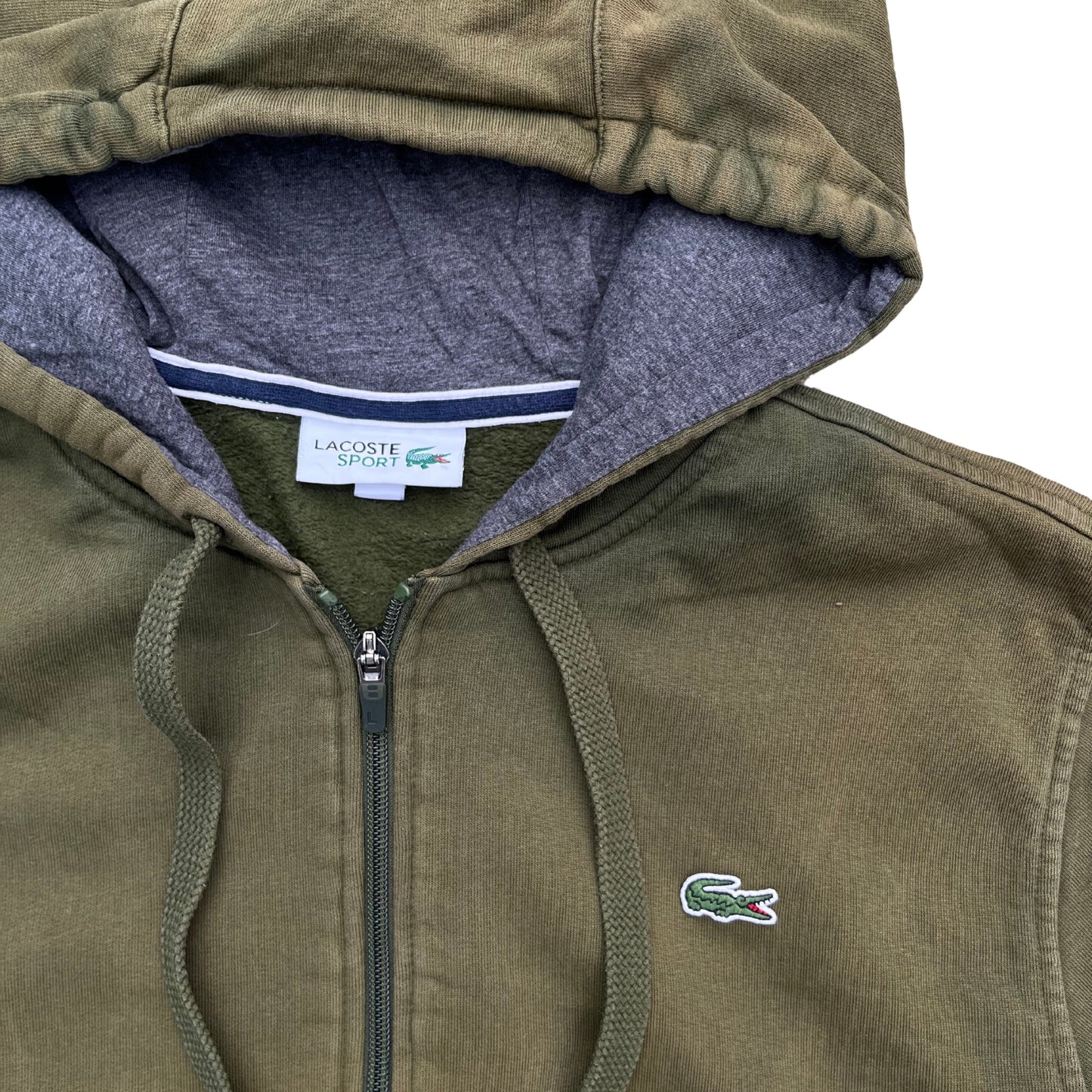 Lacoste Zip Hoodie (L)