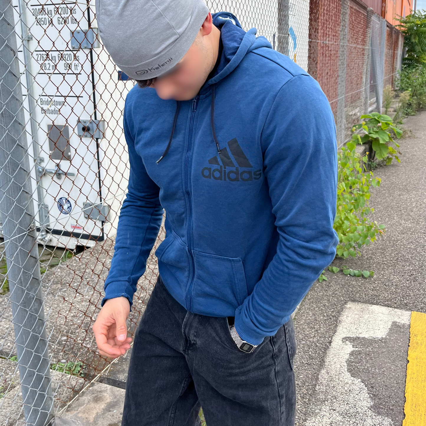 Adidas Zip Hoodie (S)