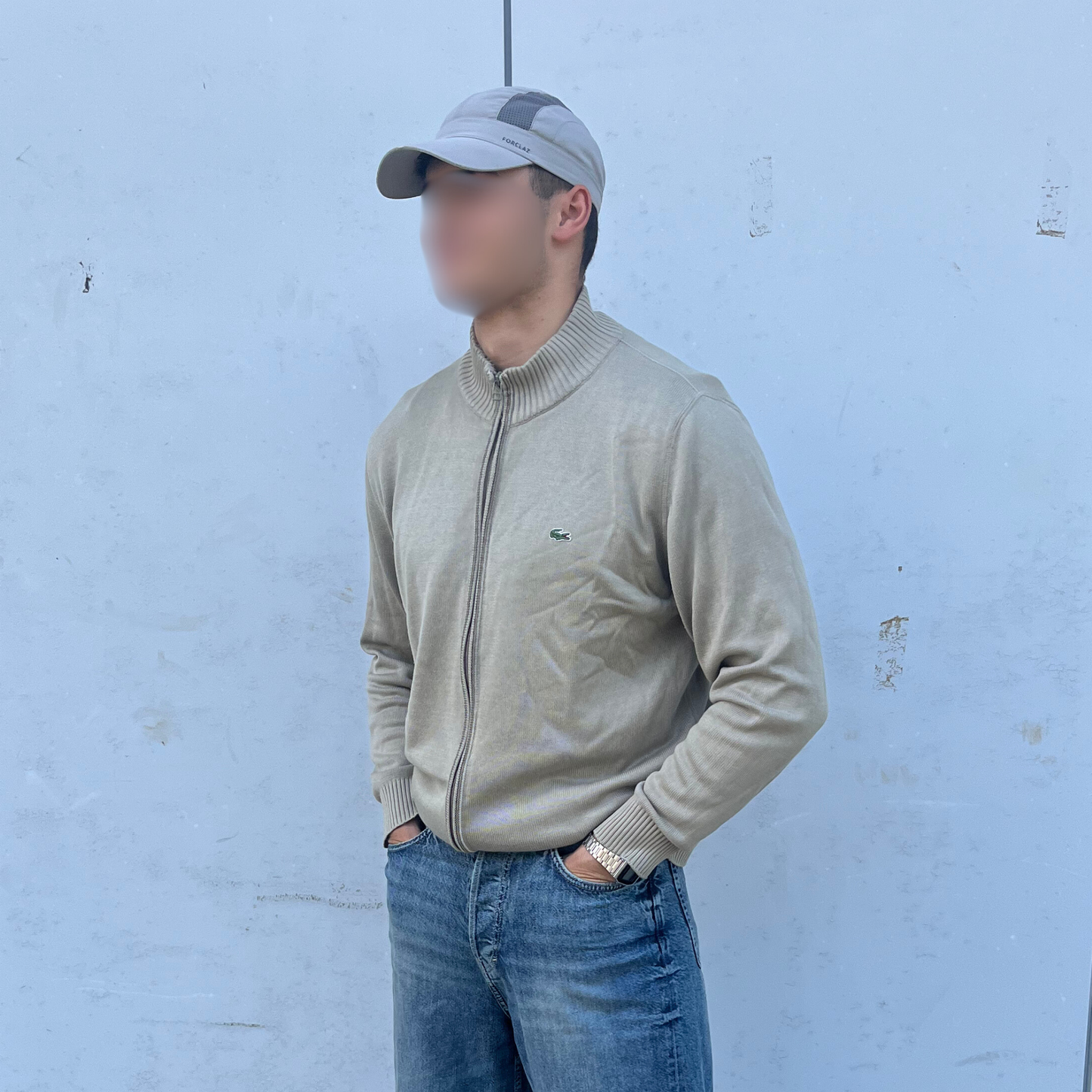 Lacoste Crewneck Zipper (S)