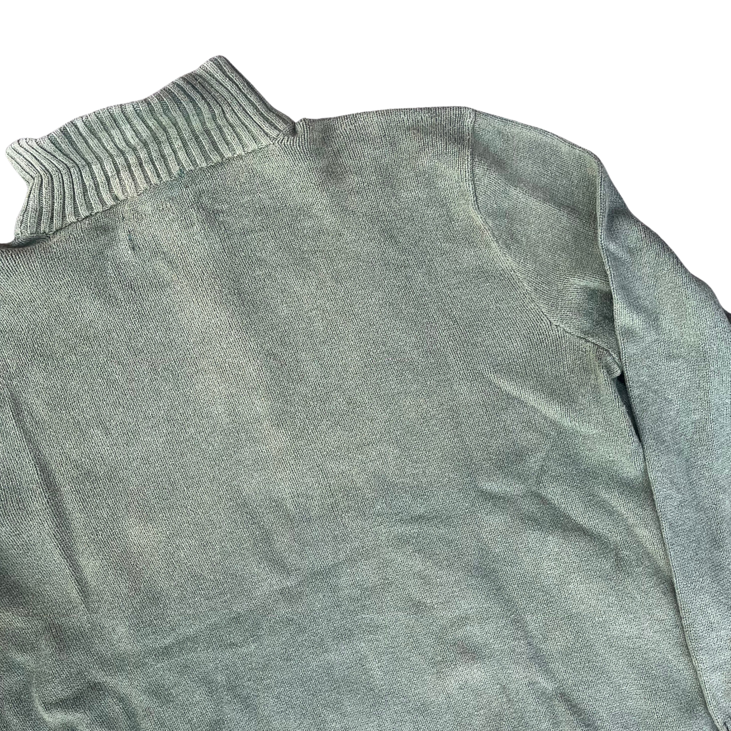 Pull en tricot Polo Ralph Lauren à fermeture éclair quart de tour (L)