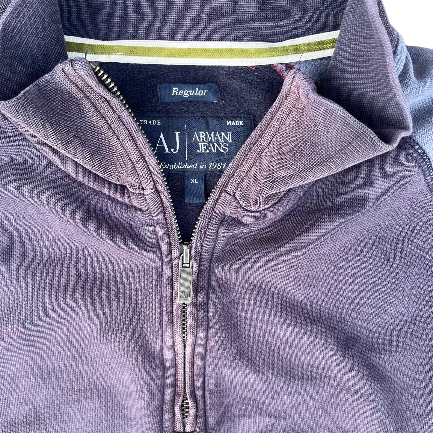 Pull Armani Jeans Quarterzip (L)