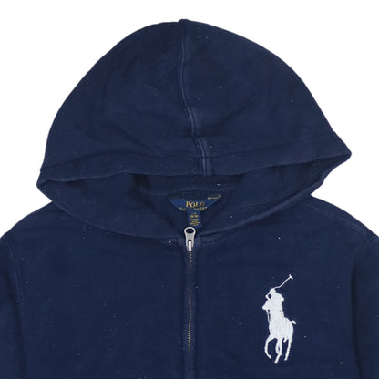 Ralph Lauren Big Pony + Backprint Zip Hoodie (S)