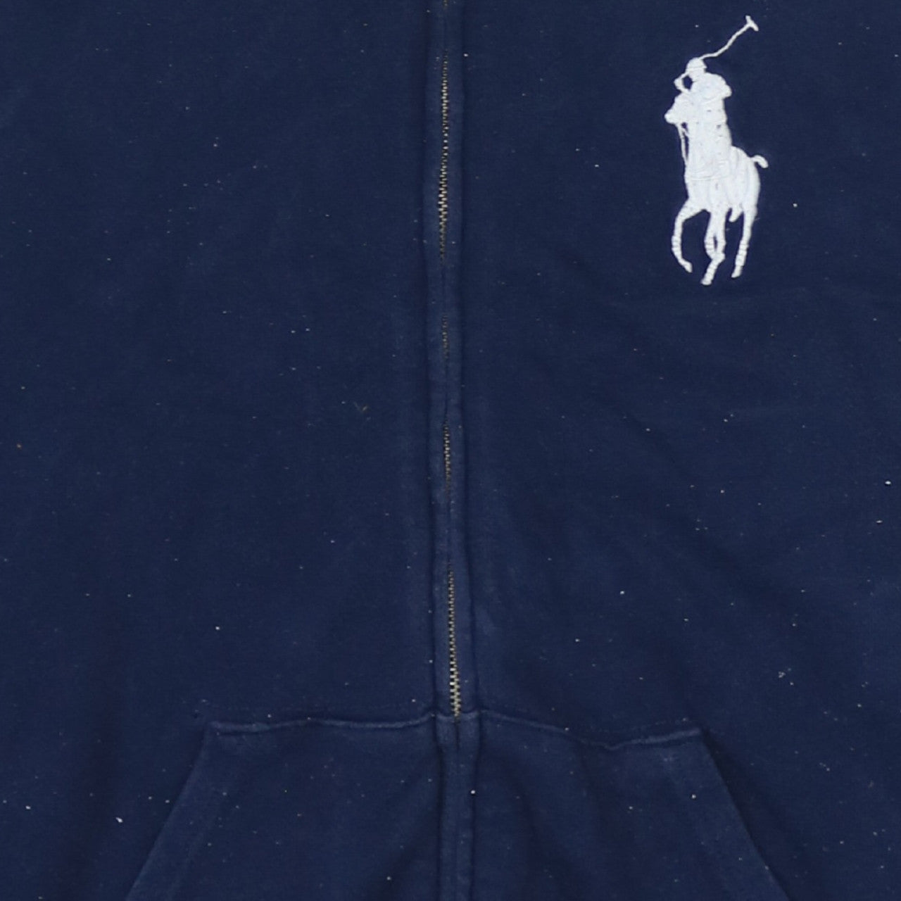 Ralph Lauren Big Pony + Backprint Zip Hoodie (S)
