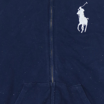 Ralph Lauren Big Pony + Backprint Zip Hoodie (S)