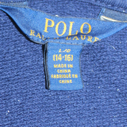 Ralph Lauren Big Pony + Backprint Zip Hoodie (S)