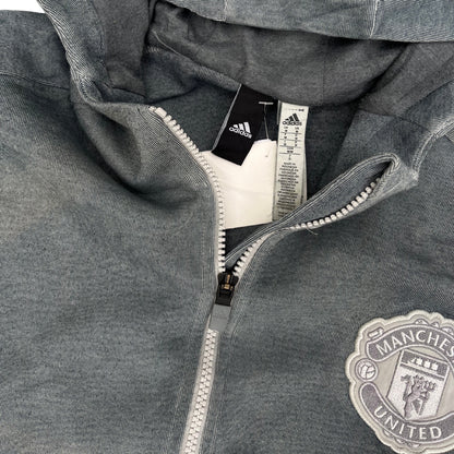 Adidas ManU Zip Hoodie (M)