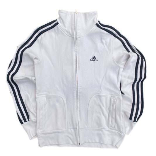 Adidas Striped Zip Trainerjacke (S)