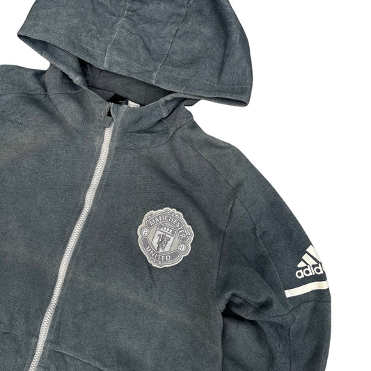 Adidas ManU Zip Hoodie (M)