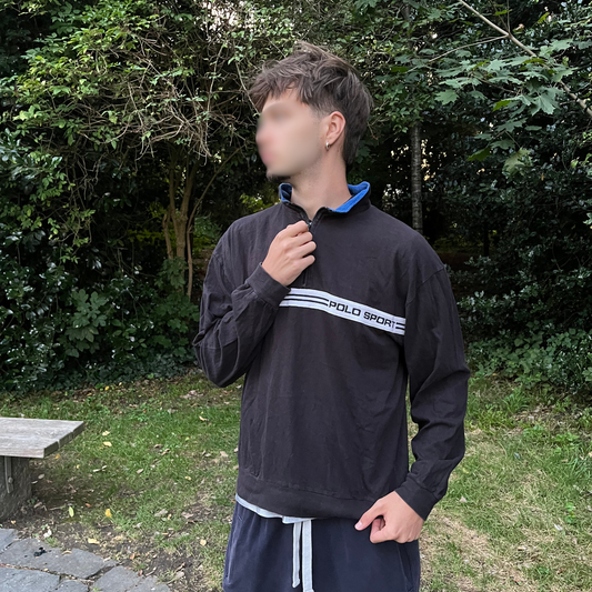 Polo Sport Quarter Zip Sweatshirt (M)