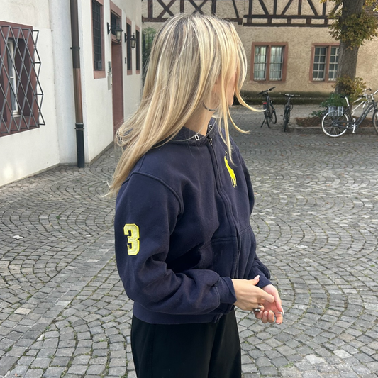 Ralph Laurem Zip Hoodie Big Pony (S)