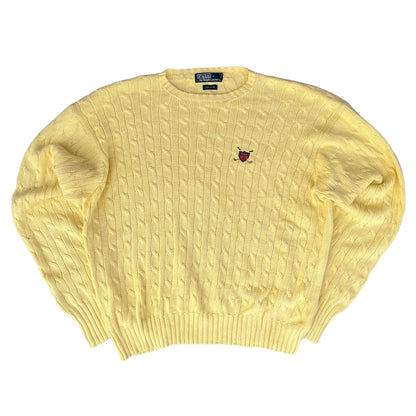 Pull en tricot Ralph Lauren (XL)