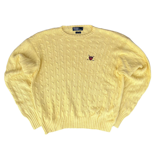 Pull en tricot Ralph Lauren (XL)