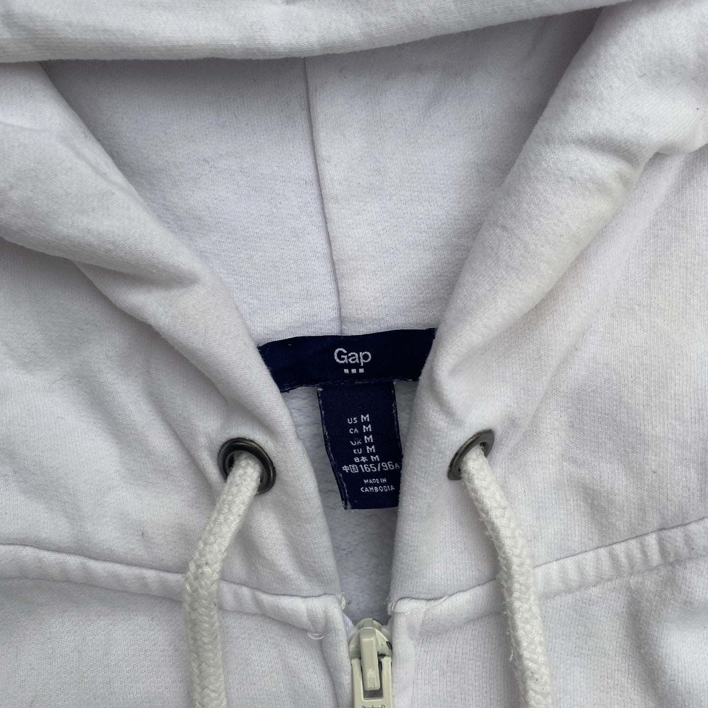 GAP Spellout Zip Hoodie (S)