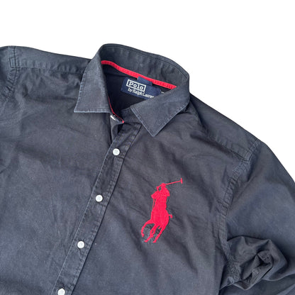 Polo à manches longues Ralph Lauren Big Pony (M)