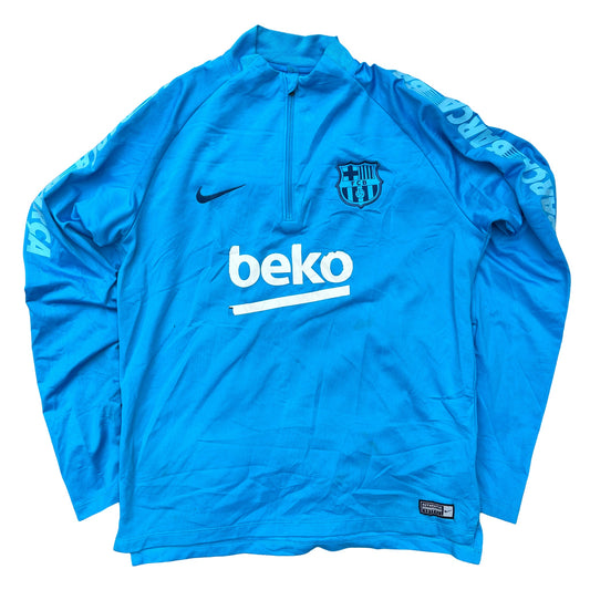 Sweat-shirt Nike FC Barcelone 1/4 zip (S)