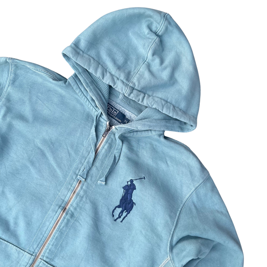 Sweat à capuche zippé Ralph Lauren Big Pony (L)