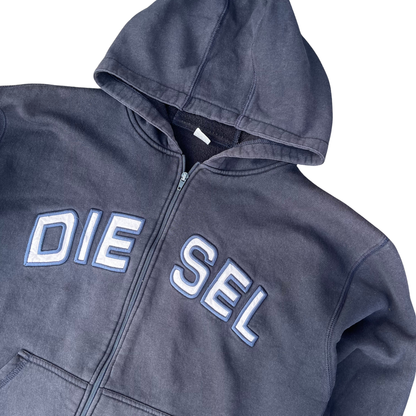 Diesel Spellout Zip Hoodie (L)