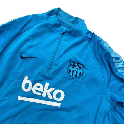 Sweat-shirt Nike FC Barcelone 1/4 zip (S)